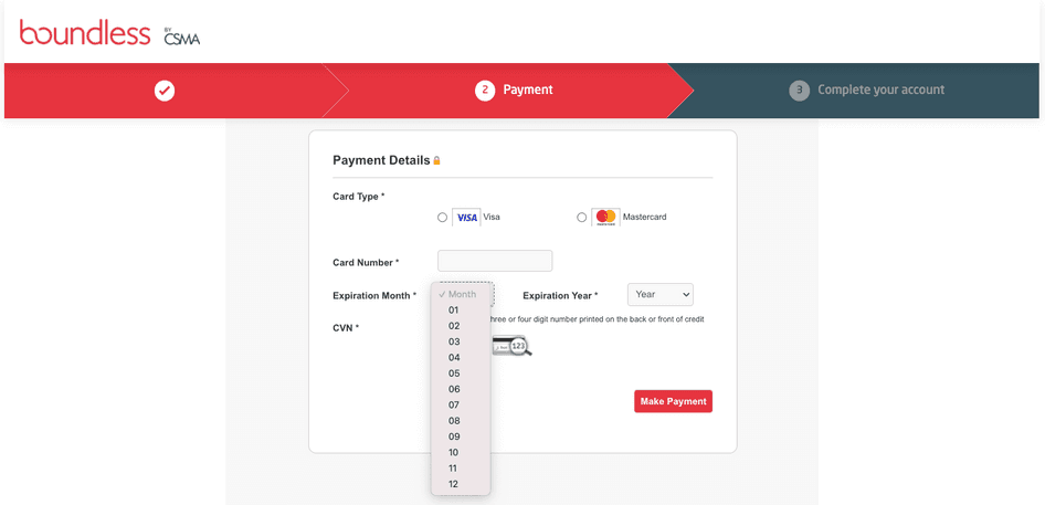 #Boundless detected a hidden user pain point on their payment page by watching recordings of users who failed to convert