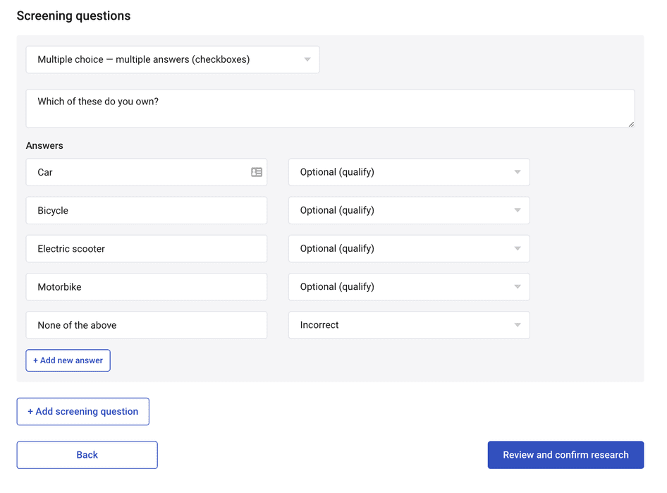 #Hotjar Engage’s custom screening questions put you one step closer to reaching the right audience